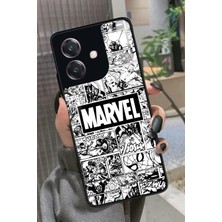 Snacase Oppo A3 5g Uyumlu Marvel Tasarımlı Parlak Silikon Kılıf