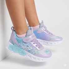 Rungo Ndrops Kız Çocuk Işıklı Cırtlı Anorak Hafif Spor Sneakers Ayakkabı
