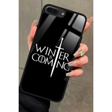 Snacase Apple iPhone 8 Plus Uyumlu Game Of Thrones Tasarımlı Parlak Silikon Kılıf