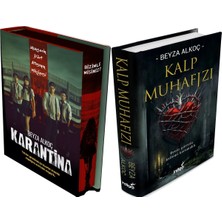 İndigo Kitap Karantina 1. Perde Film Özel Baskı Ciltli ve Kalp Muhafızı 1 Ciltli (Beyza Alkoç) 2'li Set