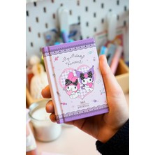 Victoria's Journals Kuromi ve My Melody 365 Gün Günlük 368 Sayfa 80 Gr. A7 (7,5X10,5 Cm)