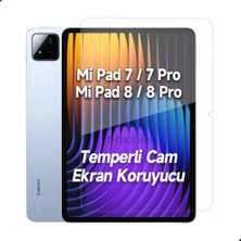 Z-Mobile Xiaomi Mi Pad 7 / 7 Pro ve Mi Pad 8 / 8 Pro 11,2" Uyumlu Ekran Koruyucu Temperli Cam Ekran Koruyucu