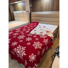 Esinti Çift Kişilik Pamuk Battaniye %100 Organik Pamuk-Yatak Odanıza Şıklık Katacak