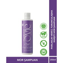 Ovie Mor Şampuan 250 ml – Silver Shampoo Turunculaşma Karşıtı Sarı Saç Şampuanı