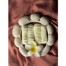 Adaa Gift Adaa Gıft Kadın Pofuduk Taçlı Peluş Bileklikli Lotus Tokalı Yüz Yıkama Seti - Spa Seti