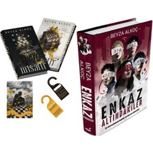İndigo Kitap Misafir Ciltli ve Enkaz Altındakiler 1 Ciltli (Beyza Alkoç) 2'li Set