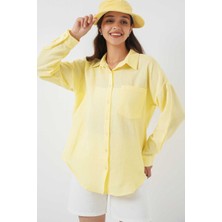 Piove Cep Detaylı Salaş Gömlek – Green Vibe