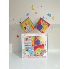 Aksoy Toys Babycim 4lü Ilk Kitapcık Seti-Bebek Aktivite Kitabı