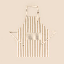 Matmel Soft Riga Mutfak Önlüğü - Bej / Ekru - 54X78 cm