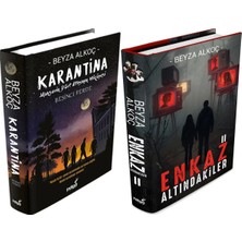 İndigo Kitap Karantina 5 Ciltli ve Enkaz Altındakiler 2 Ciltli (Beyza Alkoç) 2'li Set