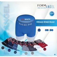 Form Angel 3'lü Erkek Dikişsiz Boxer 9005