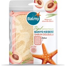 Balmy Naturel Balmy Doğal Sabun Dolgulu Nektarinli Banyo Kesesi 5 Adet