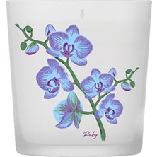 Ruby Manolya Kokulu Orkide Mum 5 Adet