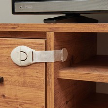 Gondol Dolap ve Çekmece Kilidi - Beyaz