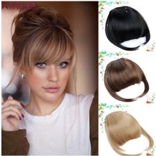 Özbience Doğal Görünümde Açık Küllü Kumral Balyajlı Takma Kahkül