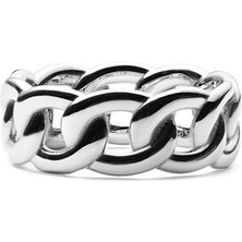 Daniel Wellington Chunky Chain Ring Silver