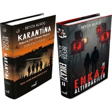 İndigo Kitap Karantina 4 Ciltli ve Enkaz Altındakiler 2 Ciltli (Beyza Alkoç) 2'li Set