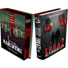 İndigo Kitap Karantina 1. Perde Film Özel Baskı Ciltli ve Enkaz Altındakiler 2 Ciltli (Beyza Alkoç) 2'li Set