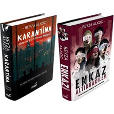İndigo Kitap Karantina 2 Ciltli ve Enkaz Altındakiler 1 Ciltli (Beyza Alkoç) 2'li Set