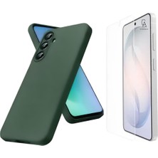 Coolacs Samsung Galaxy S26 Plus ile Uyumlu Kılıf Esnek Premium Telefon Kılıfı ve Temperli Cam Ekran Koruyucu