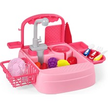 Winfun Pilli Mutfak Lavabosu Pembe