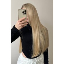 Özbience Yıkanabilir, 65CM, 231G, 2'li Premium Çıtçıt Saç Bal Köpüğü Seti