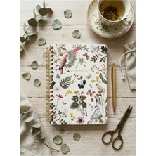 Victoria's Journals A5 Spiralli Süresiz-Motivasyon Sayfalı-Haftalık Planlayıcı Ajanda