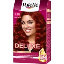 Palette Deluxe 6-88 Yakut Kızılı Saç Boyası 115 ml 4 Adet