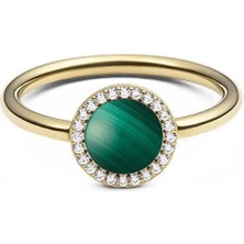 Daniel Wellington Audrey Ring Malachite Gold