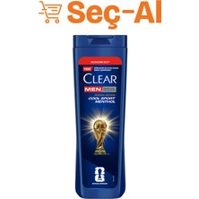 Clear Men Kepeğe Karşı Etkili Şampuan Cool Sport Menthol 600 ml 4 Adet