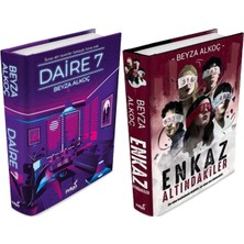 İndigo Kitap Daire 7 Ciltli ve Enkaz Altındakiler 1 Ciltli (Beyza Alkoç) 2'li Set