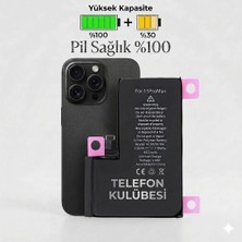 Telefon Kulübesi iphone 15 Pro Max Uyumlu Batarya Pil Güçlendirilmiş (Hata Vermez)