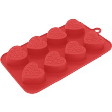 Touch Me Kalpli Silikon Çikolata Kalıbı 5 Adet