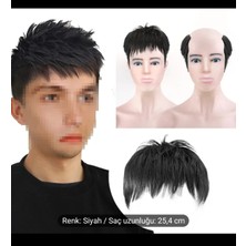 Özbience Erkekler Için Özel Tasarım Saç Takımı, Isıya Dayanıklı Sentetik Malzeme