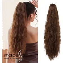 Özbience Kabarık Dalgalı At Kuyruğu Tokası, Şık ve Havalı Saç Aksesuarı