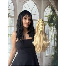 Özbience Doğal Saç Görünümlü At Kuyruğu Postiş, Mandallı Tokalı Eklenti