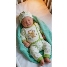 Şapkalı Ikili Takım(Tavşan Figürlü Hayvan Desenli)