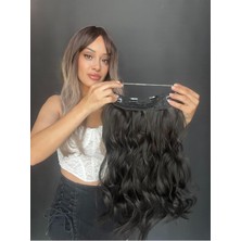 Özbience Sihirli Yarımay Çıtçıtlı Uzun Saç Uzantısı, Doğal ve Hafif Görünüm