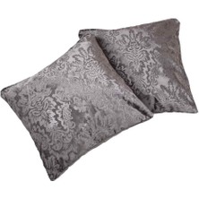 Nev Home Kadife Dokulu Dekoratif 2'li Set Koltuk/kanepe Kullanımına Uygun Kırlent Kılıfları Model 10