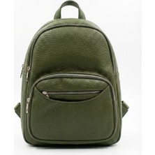 Heybe Shop Kadın Çok Bölmeli Yumuşak Dokulu Modern Tasarım Sırt Çantası