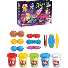 Dede Oyuncak Dede Art Craft Inanılmaz Uzay Bebek Oyun Hamuru Seti +3 Yaş (3 Adet)