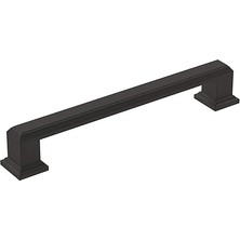 SHC4200 | Dolap Çekme | Mat Siyah | 5-1/16 Inç (128 Mm) Merkezden Merkeze | Randevu | 1 Paket | Çekmece Çek