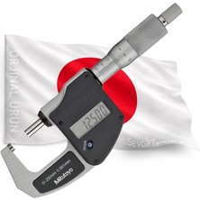 Sevgift Mitutoyo 293-821-30 Dijital Mikrometre 0-25 mm | 0.001 mm Hassasiyet