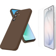 Coolacs Samsung Galaxy S26 Plus ile Uyumlu Kılıf Esnek Premium Telefon Kılıfı ve Temperli Cam Ekran Koruyucu