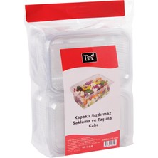 Propack Sızdırmaz Kullan-At Taşıma Kabı 10'lu 1000 cc 5 Adet