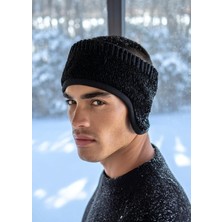 Özbience Sıcak Tutan Kadife Içli Polar Kulaklıklı Bandana Erkek Iç Giyim