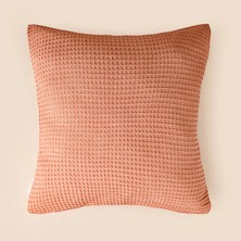 Matmel Soft Luma Kırlent Kılıfı - Kiremit - 45X45 cm