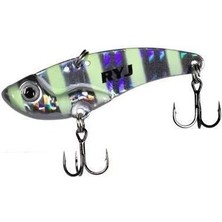 Ryuji Mirror Vib 4gr 3.5cm Vibrasyon Jig Yem Renk Zebra Glow