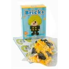 Tkçbj Bricks Çzgflm Karakteri Mikro Yapı LEGO Tkçbj
