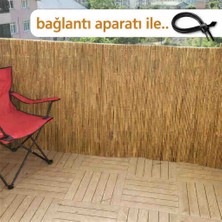 Greenosier 110CM.X2M.HASIR Bambu Çit Balkon Çiti Bahçe Çiti